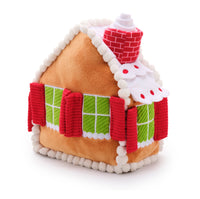 Gingerbread House Snuffle Holiday Dog Toy