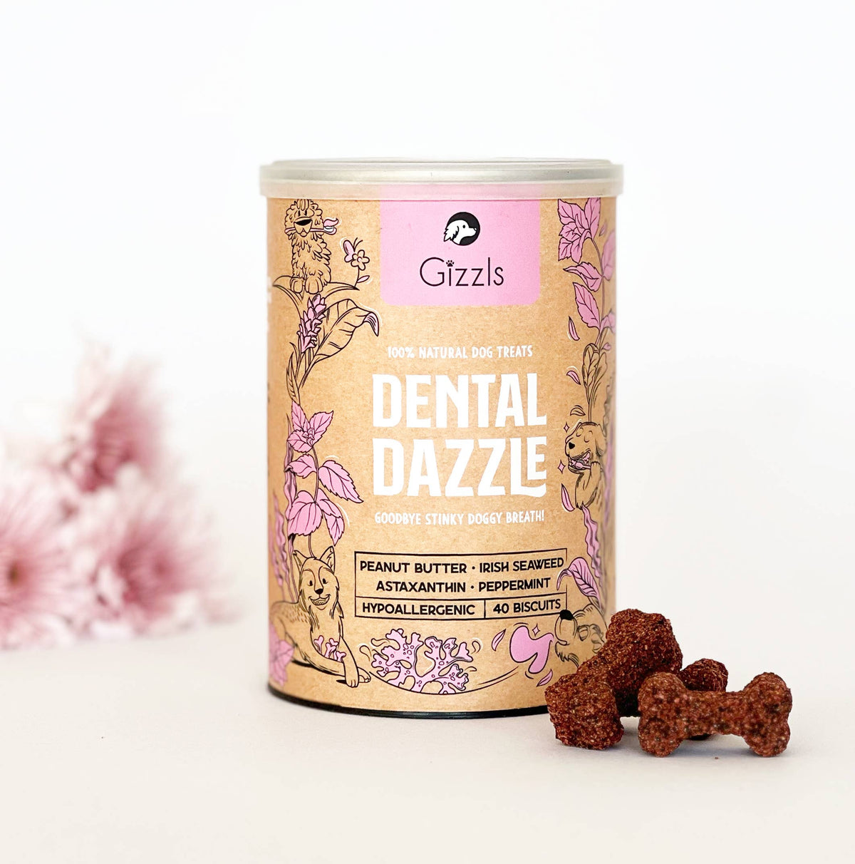 100% Natural Dental Dazzle Dog Treats