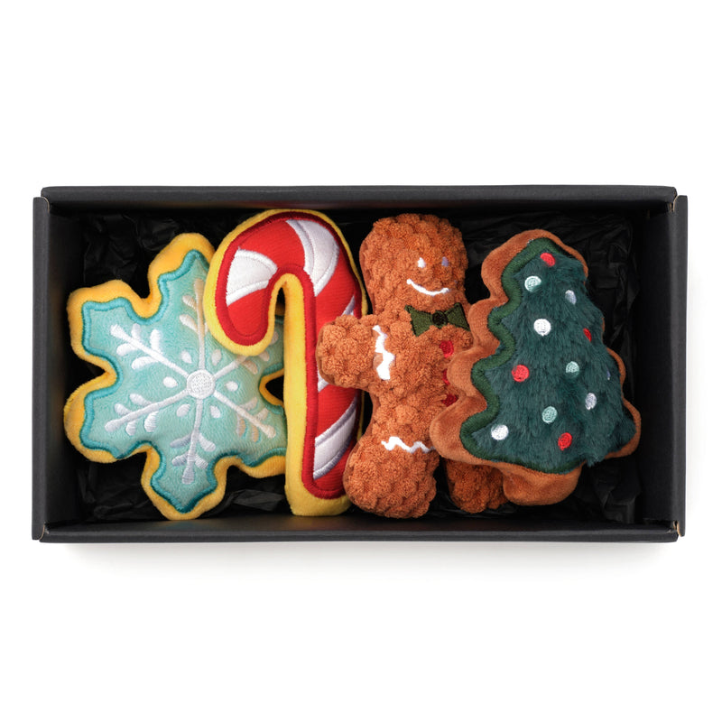 Christmas Cookies Dog Toys Gift Set